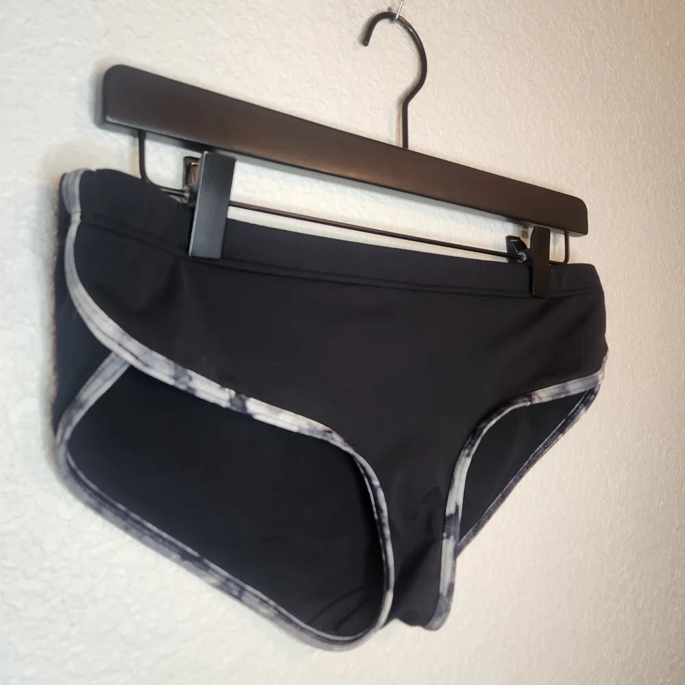 TYR Black Women's Swim Bottoms with Gray Trim